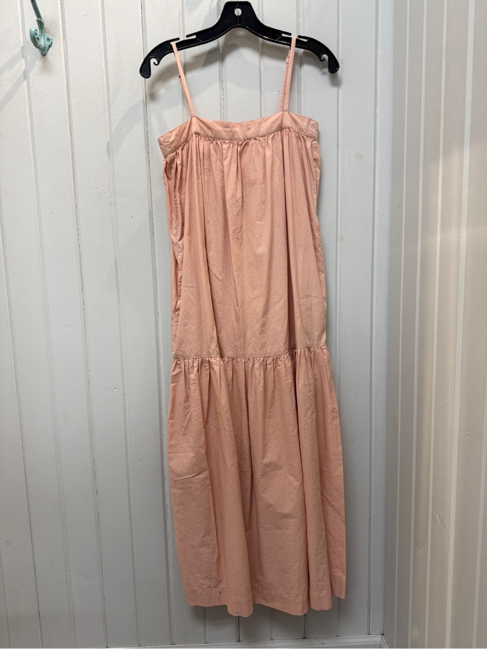 For Days Blush Pink Poplin Organic Cotton Dress